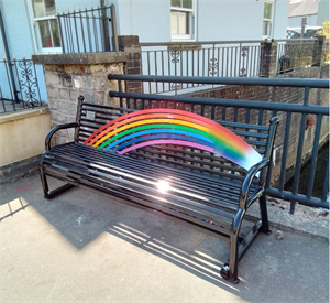 Cowbridge Pride Bench